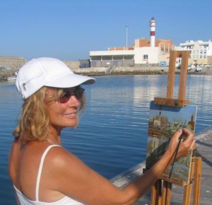 Will Kellermann oilpainting in Spain