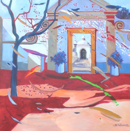 Heaven's Door | Oilpainting | 105 x 105 | € 1.250,00