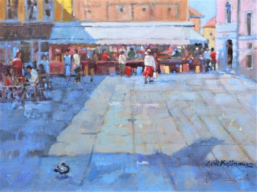 Markt in Venetië | 40 x 50 | € 1.150,00