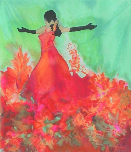 The Performance | 65 x 55 | Zeefdruk | € 650,00